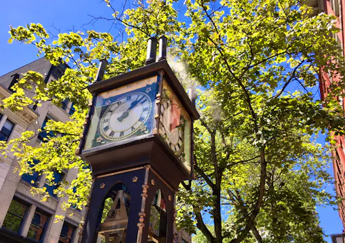 Die Dampfuhr in Gastown, Vancouver &ndash; &copy; Eberhardt TRAVEL