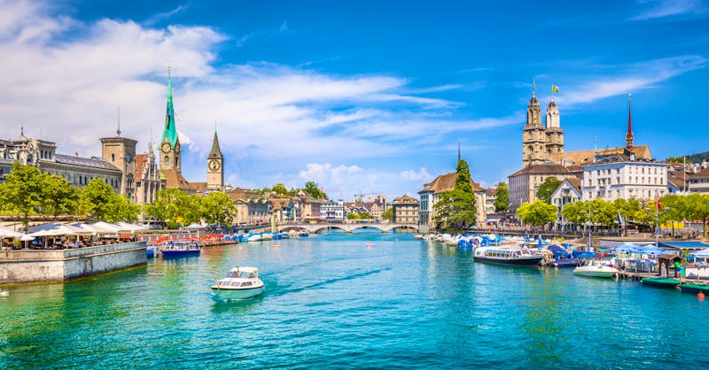 Zürich - Stadtzentrum am Limmat - ©©JFL Photography - stock.adobe.com