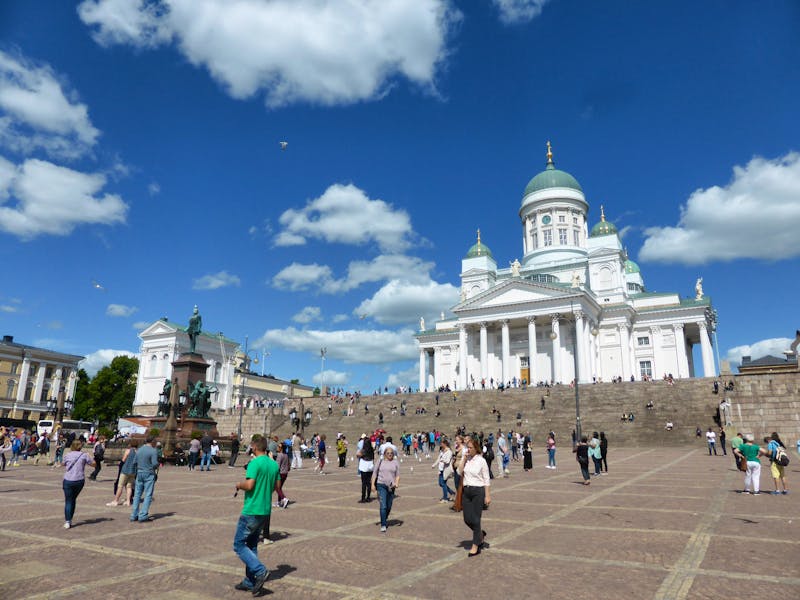 Helsinki - Senatsplatz - ©Claudia Bernhardt