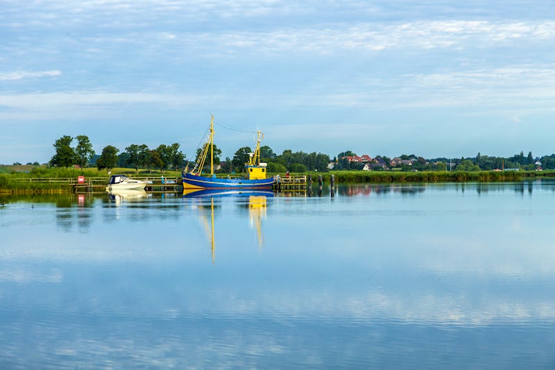 Ostsee-Insel Usedom - Bodden-Landschaft bei Benz – © ©travelview - stock.adobe.com