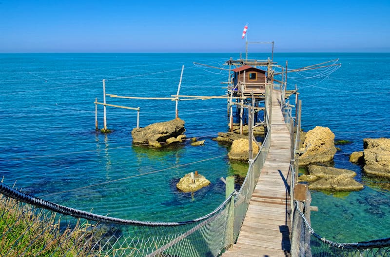 Trabuccho auf der Halbinsel Gargano - ©©LianeM - stock.adobe.com