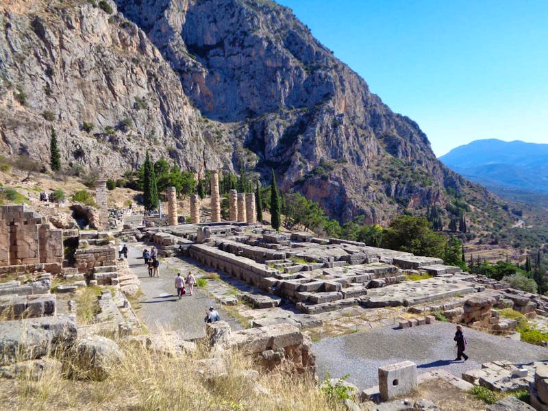  Tempel des Apollo in Delphi - ©Eberhardt TRAVEL