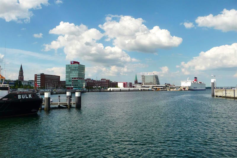 Kiel mit Fähranleger Stena Line - ©Winfried Ritscher