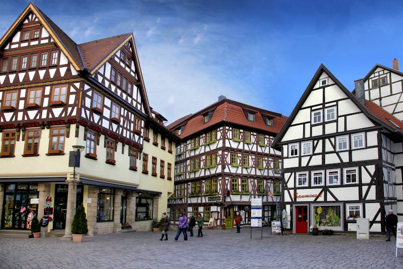 Schmalkalden - ©Schmalkalden Altmarkt FachwerkWolfgang Benkert