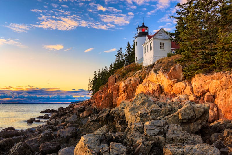Bass Head Light im Acadia Nationalpark - ©©zakzeinert - stock.adobe.com