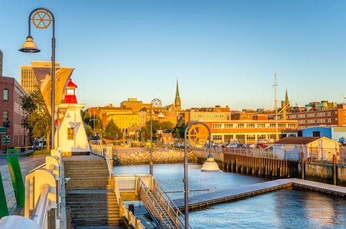 Saint John Waterfront - New Brunswick &ndash; &copy; ©alpegor - stock.adobe.com