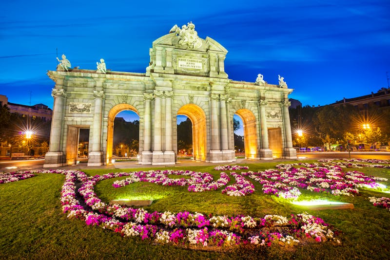 Das Puerta de Alcala-Monument auf dem Plaza de la Independencia in Madrid - ©©beatrice prève - stock.adobe.com