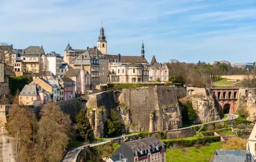 Blick auf die Altstadt von Luxemburg  &ndash; &copy; ©Leonid Andronov - stock.adobe.com