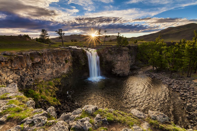 Ulaan Wasserfall in der Mongolei - &copy;©Anton Petrus - stock.adobe.com