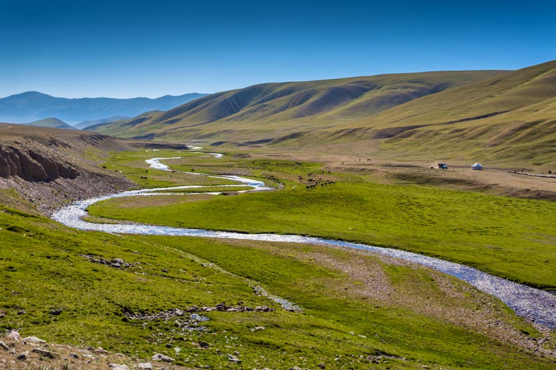 Orchon Flusstal in der Mongolei - ©©Alexandr Vlassyuk - stock.adobe.com