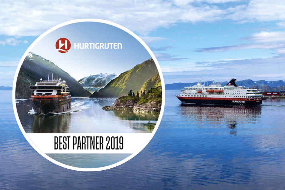 Hurtigruten Best Partner 2019 – © Hurtigruten / Harald Manger
