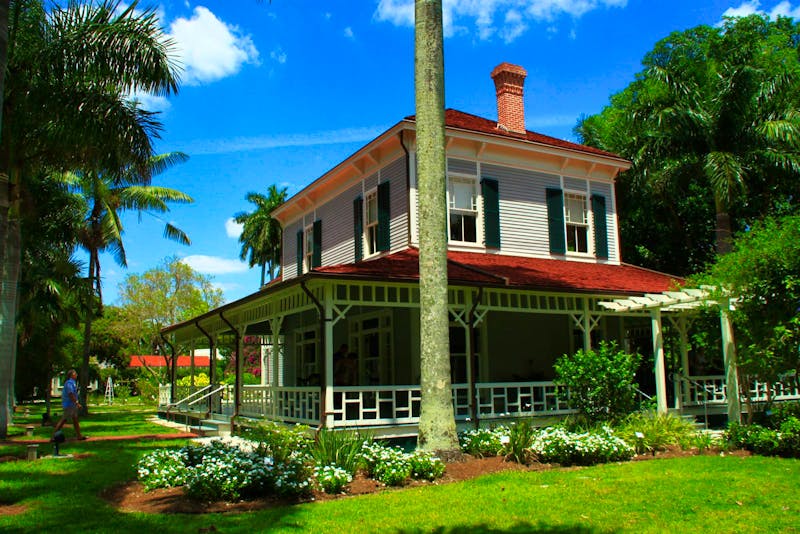 Im Garten des Thomas Alva Edison Hauses - &copy;Denise Hartmann