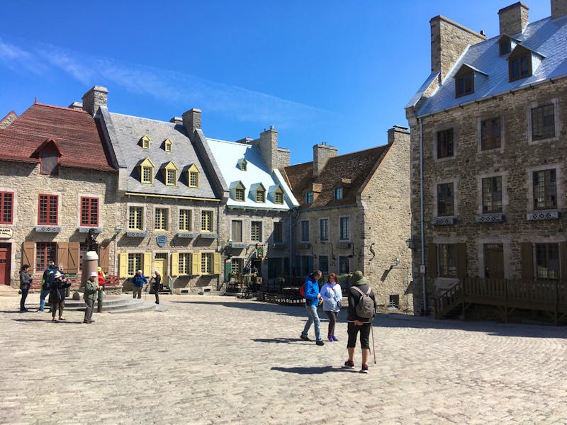 Stadtrundfahrt in Quebec - Untere Altstadt - ©Eberhardt TRAVEL