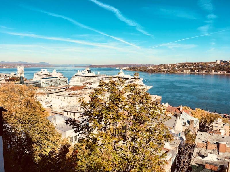 Hafen von Quebec - St. Lorenz Strom - ©Eberhardt TRAVEL