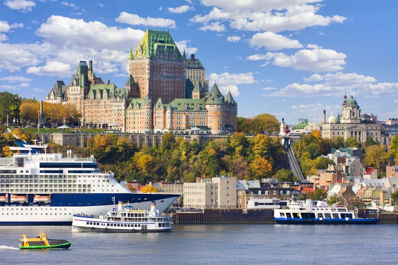 Quebec City - Hafen am St. Lorenz Strom - ©©vlad_g - stock.adobe.com