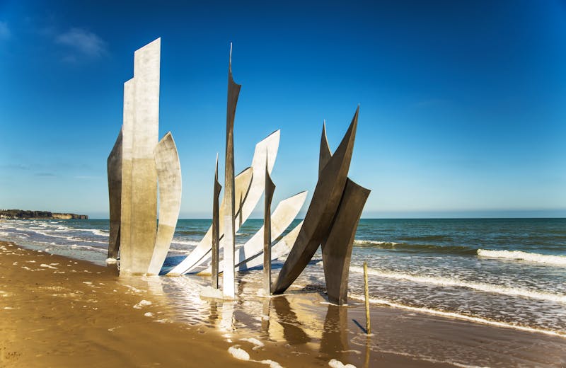 Landungsstrand Omaha Beach in der Normandie - ©Enrico Della Pietra - stock.adobe.com