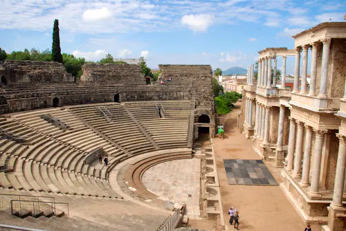 Römisches Theater in Merida &ndash; &copy; ©MIKYIMAGENARTE - stock.adobe.com