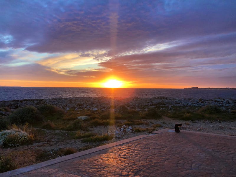Sonnenuntergang in Cala Blanca - ©Stefanie Knisse