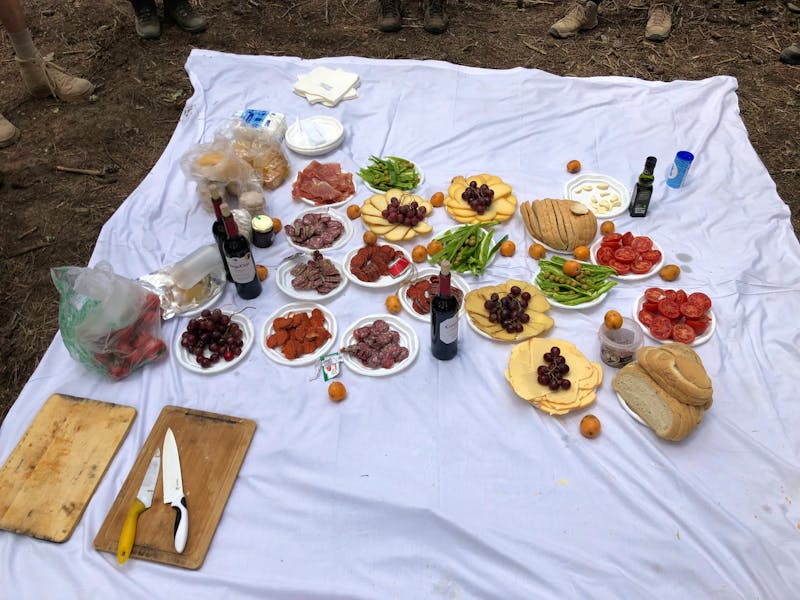 Picknick auf Wanderung im Naturpark S'Albufera von Favaritx nach Es Grau - ©Stefanie Knisse