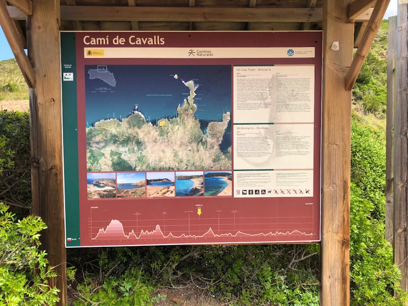 Wanderung von Cala Tirant nach Binimel-lá - ©Stefanie Knisse