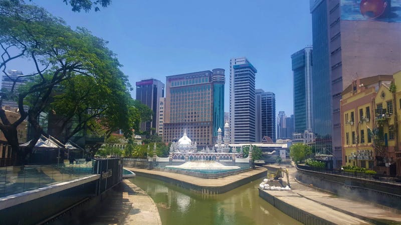Moschee an der Geburtsstätte von Kuala Lumpur - ©Eva Sieglow
