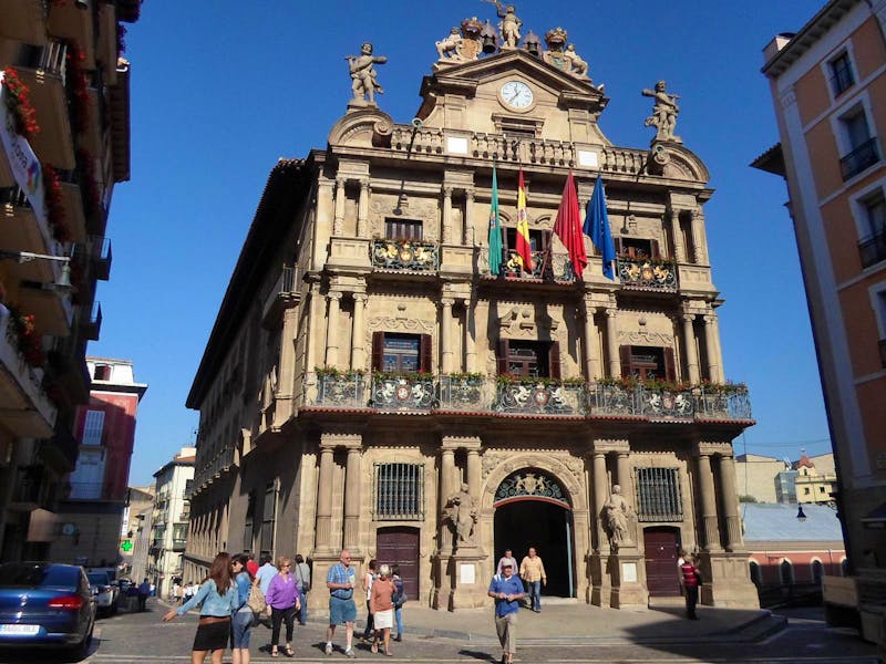 Rathaus in Pamplona - ©Barbara Pflicke