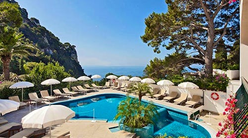 Hotel della Piccola Marina – Blick auf den Pool – © Hotel della Piccola Marina