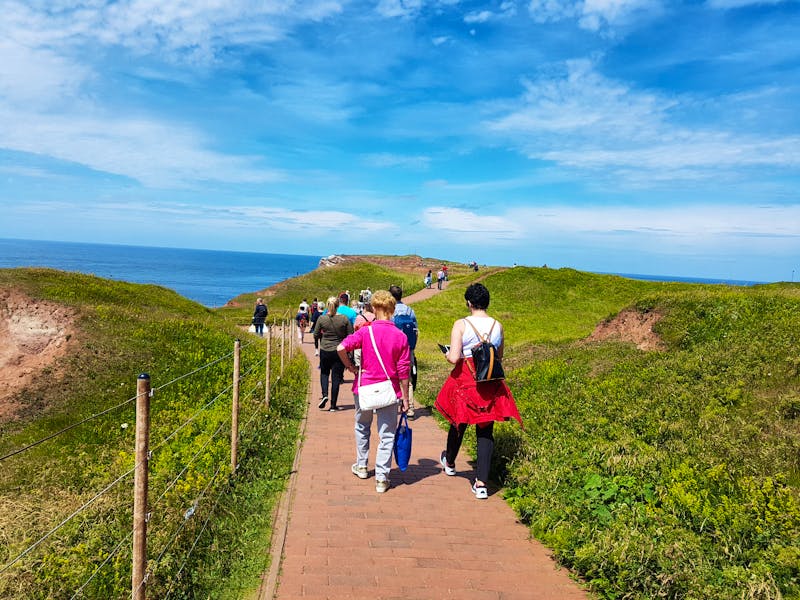 Helgoland, Klippenrandweg - ©Ria Heilmann