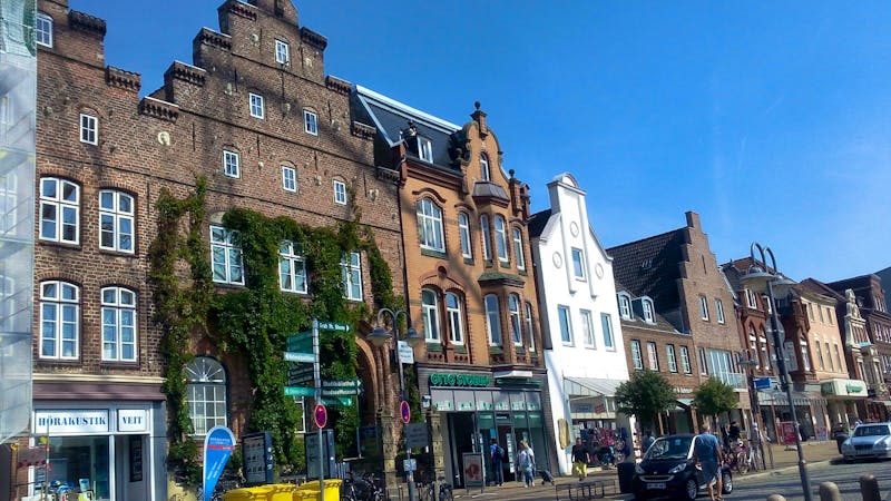 Husum,Marktplatz - ©Gisela Gerlach