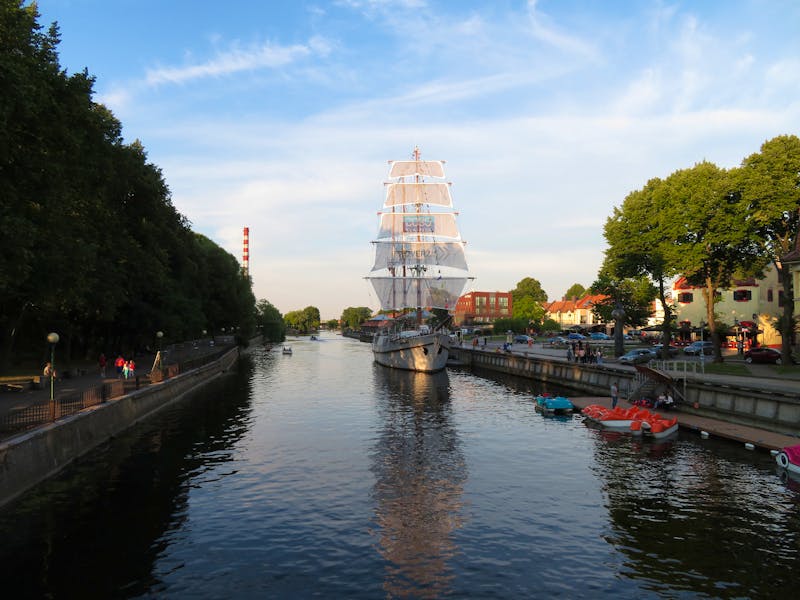 Rundreise Baltikum - Memel (Klaipeda), Segelschiff Meridianas - ©Franziska Bergmann