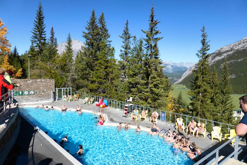 Thermalbad in Banff - Hot Springs - ©Eberhardt TRAVEL