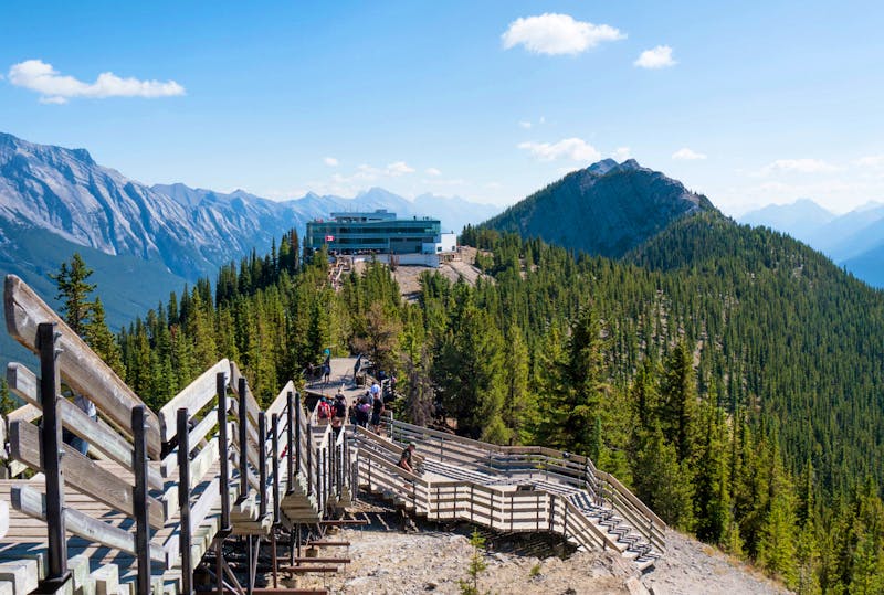 Auf dem Sulphur Mountain bei Banff - ©Eberhardt TRAVEL