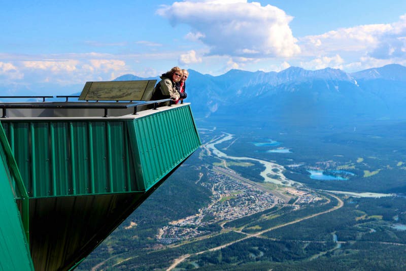 Aussicht über Jasper vom Whistler Mountain - ©Eberhardt TRAVEL