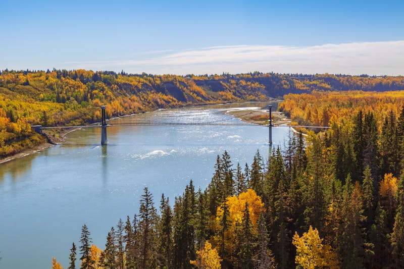 Saskatchewan River in Edmonton - ©©restlesskath - stock.adobe.com