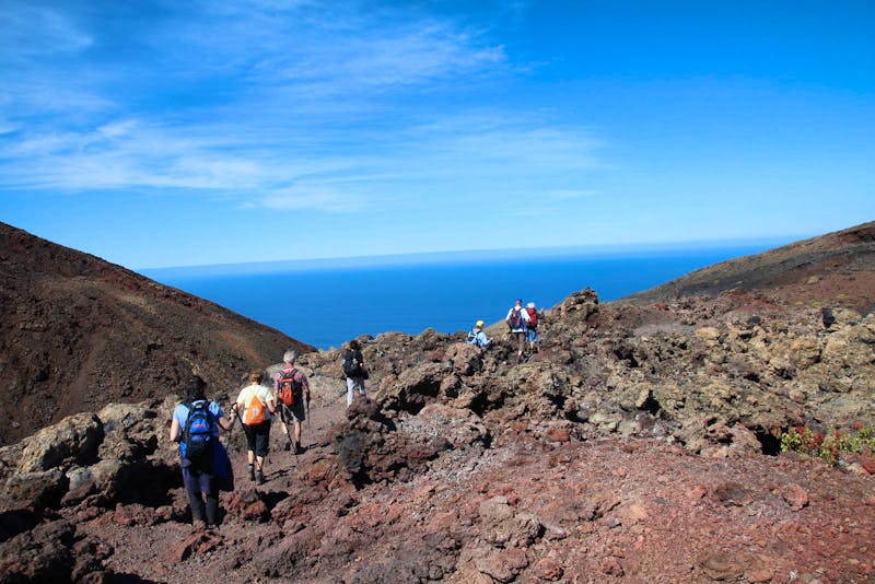 Abstieg vom Teneguia, La Palma - ©Martin Jentzsch