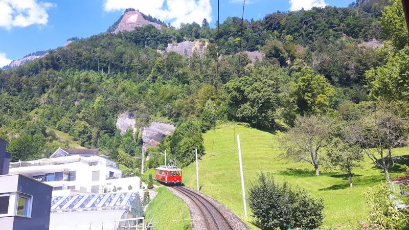 Rigi-Bahn in Vitznau - ©Katrin Deutschbein