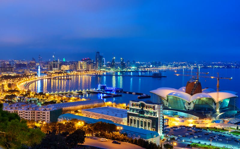 Baku am Kaspischen Meer - ©©Elena Odareeva - stock.adobe.com