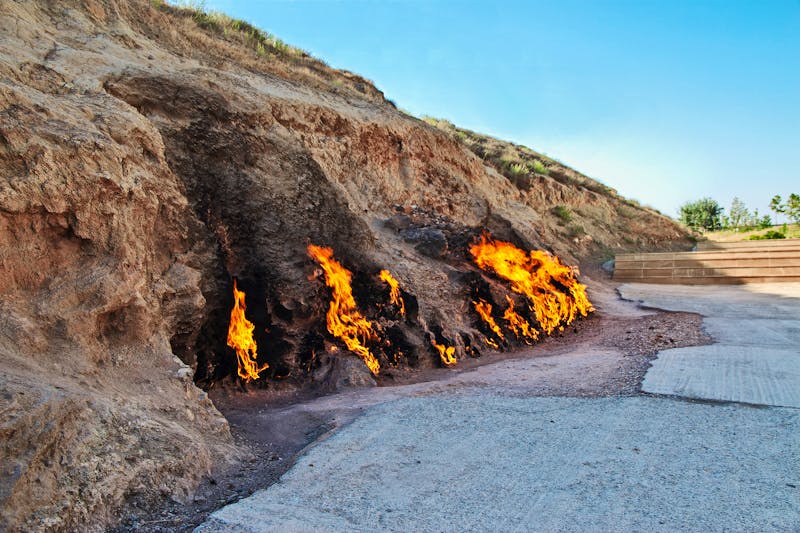 Feuerberg Yanar Dag - ©©Sergey - stock.adobe.com