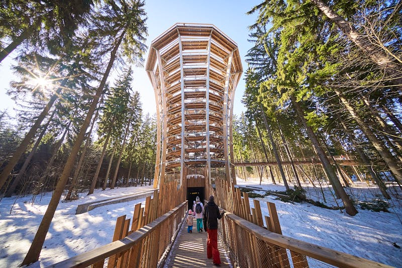 Baumwipfelpfad im Riesengebirge - ©STEZKA KORUNAMI STROMU KRKONOŠE