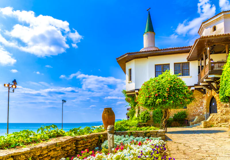 Balchik Palace Castle of Romanian Queen Marie at Bulgarian Black Sea coast&nbsp;&ndash;&nbsp;&copy;&nbsp;©Kess16 - stock.adobe.com