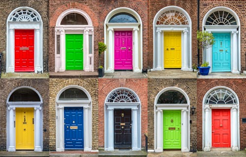Doors of Dublin &ndash; &copy; Delphotostock – Adobe Stock