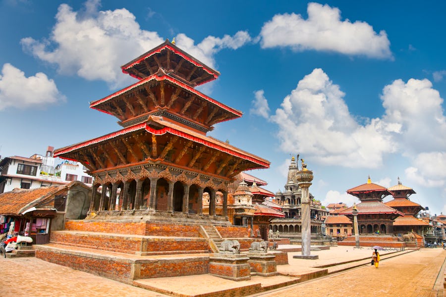 Tempel am Durbar Sqaure in Patan, Nepal – © ©Aleksandar Todorovic - stock.adobe.com