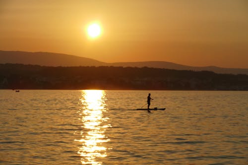 Sonnenuntergang am Hotelstrand &ndash; &copy; Alexander Zachow