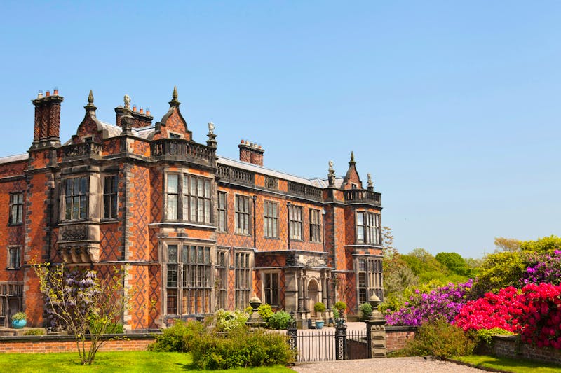Schloss Arley mit den Schlossgärten in Bewdley in England - ©©Debu55y - stock.adobe.com