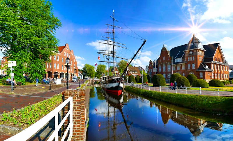 Papenburg, Klein-Venedig des Nordens, Niedersachsen - ©EKH-Pictures - stock.adobe.com