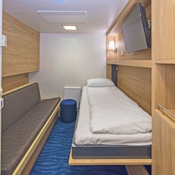 MS Polarlys - Beispiel Innenkabine – © Hurtigruten - Agurtxane Concellon