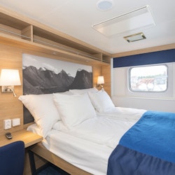 MS Polarlys - Beispiel Außenkabine Kategorie P – © Tor Farstad - Hurtigruten