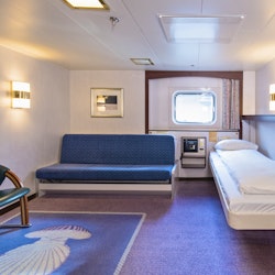 MS Polarlys - Kabinenbeispiel Kategorie N/O – © Hurtigruten - Agurtxane Concellon