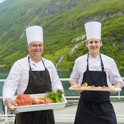 Bordköche auf MS Polarlys – © Hurtigruten - Agurtxane Concellon