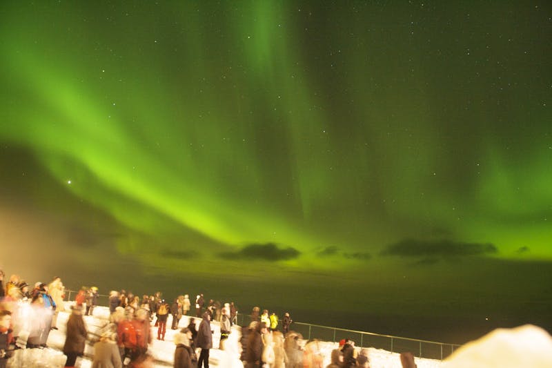 Nordlichter bei der Hurtigruten-Kreuzfahrt - ©Jared Lapthorne - Hurtigruten Guest image